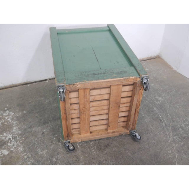 1960s Container Box with Wheels, 1960 For Sale - Image 5 of 9