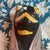 French Majolica Cicada Wall Pocket, 1950 For Sale - Image 3 of 10