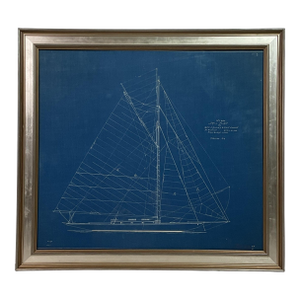 1909 George Lawley and Son Yacht Blueprint