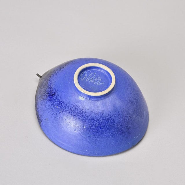 1970s Ceramic Birds by Gérald Olivier, Switzerland, 1970, Set of 2 For Sale - Image 5 of 18