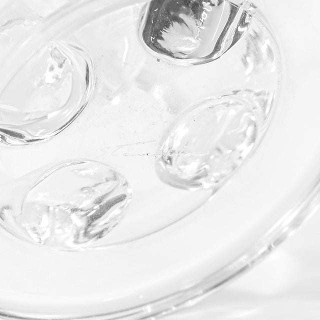 Mid-Century Modern Steuben Glass Pedestal Bowl or Tazza No. 7884 by George Thompson For Sale - Image 9 of 9