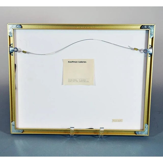 1980s Haku Maki, Japanese, Embossed Woodblock From "Collection 866" 28/100 For Sale - Image 5 of 5