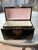 This is a stunning coramundel antique Georgian period box with scrolled brass trim. The box is in excellent condition;...