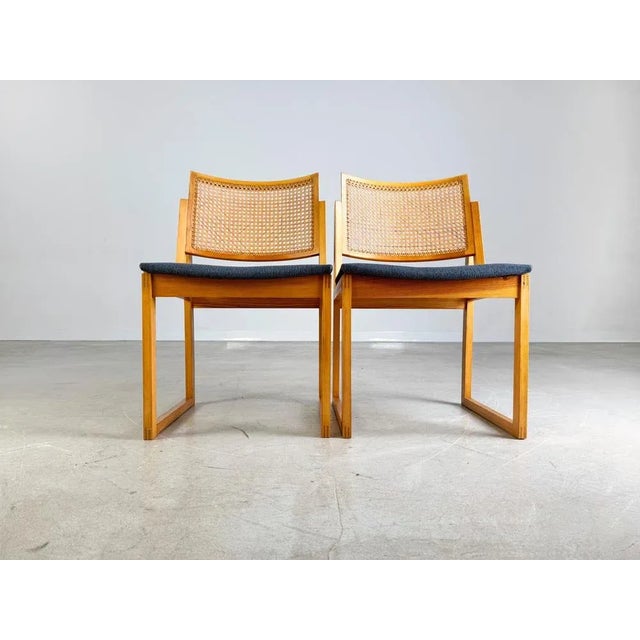 Mid-Century Modern Set of Chairs by Kai Lyngfeldt Larsen for Søborg Møbelfabrik For Sale - Image 3 of 11