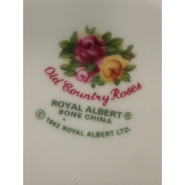 Ceramic 1962 Royal Albert Old Country Roses 7" Porcelain Vase Bone China For Sale - Image 7 of 12