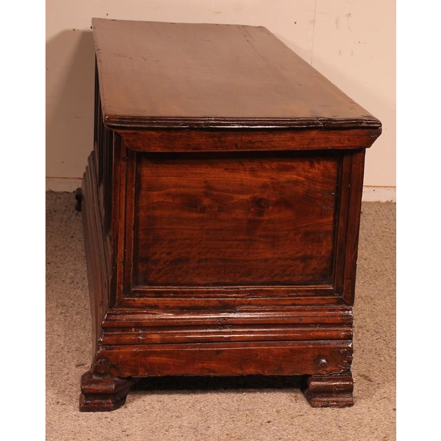 Antique Catalan Chest, 1600s For Sale - Image 9 of 15