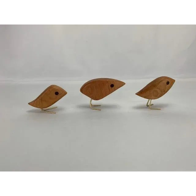 Mid-Century Modern Mid-Century Modern Jacob Hermann Bird Figurines - Set of 3 For Sale - Image 3 of 13