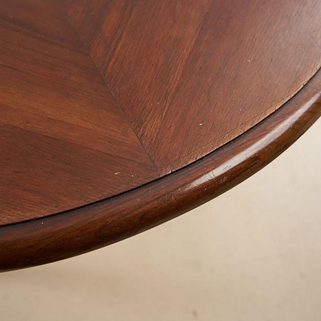 Oval Table in Wood, 1900s For Sale - Image 10 of 12