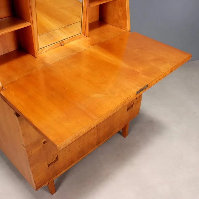 Italian Drop-Leaf Cabinet, 1960s For Sale - Image 5 of 10