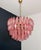 Pink Alabaster Murano Glass Poliedri Chandelier, 1990s For Sale - Image 9 of 18
