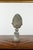 Early 20th Century French Turn of the Century 1900s Zinc Pinecone Fragment with Acanthus Leaves For Sale - Image 5 of 12