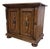 Vintage Mediterranean / Spanish Revival Style Nightstand Bedside End Cabinet For Sale