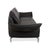 Vanda 2-Seater Sofa in Anthracite Leather from Koinor For Sale - Image 12 of 13
