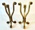Metal Solid Brass Stands or Object Holders with Wrapped Brass Cord - Set of 2 For Sale - Image 7 of 8