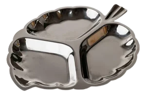 Vintage Tray/Serving Platter in Silver-Plating, Italy, 1970s