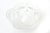 White Vintage Twisted Glass Bowl by Kosta Boda 70's For Sale - Image 8 of 10