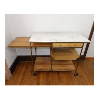 Vintage Paul McCobb for Calvin Bar Cart For Sale