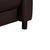 Wave Leather Two-Seater Brown Espresso Manual Function Sofa from Stressless For Sale - Image 10 of 17