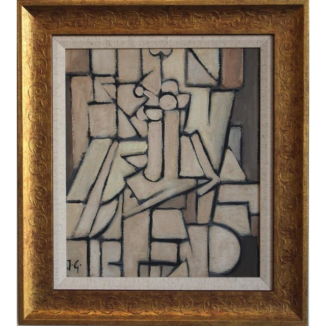 JG, The Vanguard Series, Postwar European Abstraction, 1950s-1970s, Oil on Board, Framed For Sale - Image 14 of 14