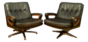 Set of Armchairs attributed to Carl Straub, Germany, 1960s