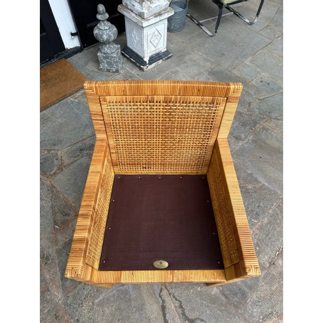 Bielecky Brothers, Inc Rattan Dining Chairs For Sale - Image 11 of 12