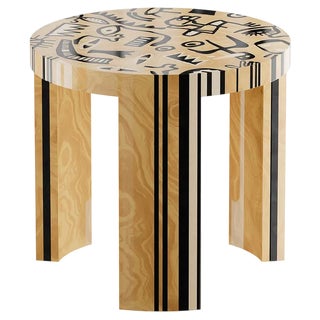 Folk Side Table by HOMMÉS Studio, 2010s For Sale