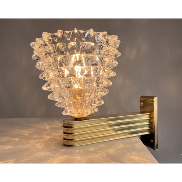 These six elegant sconces grace your walls with their sculptural presence, embodying the timeless allure of 20th-century...