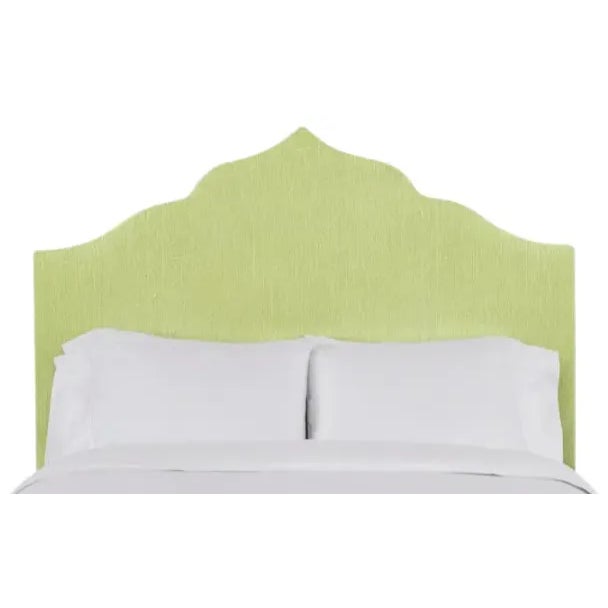 Clementine Queen Headboard, Apple Linen For Sale