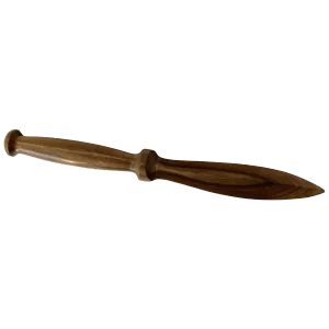 Hand-Carved Wooden Letter Opener