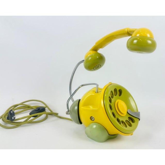 Bobo Telephone Table Lamp by Sergio Todeschini for Telcer, Italy, 1970s For Sale - Image 10 of 17
