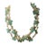 Triple Strand Pale Aqua/Pearl Beaded Necklace For Sale