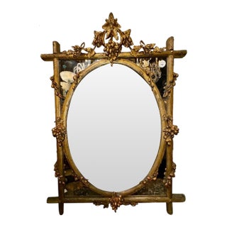 Pair of 19th Century French Tree Form Mirror For Sale
