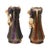 Art Nouveau Amphora Style Pottery Vases with Putti, 1890s, Set of 2 For Sale - Image 4 of 17
