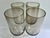 Tall Set of 4 Crystal Tawny & Clear Stem Glasses, 1970's For Sale - Image 12 of 18