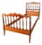 Vintage Cherry Bed by Gaetano Descalzi, 1950s For Sale