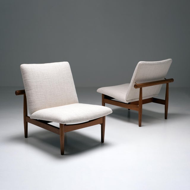 Model FD 137/1 Lounge Chairs by Finn Juhl for France & Søn, 1960s, Set of 2 For Sale - Image 16 of 16