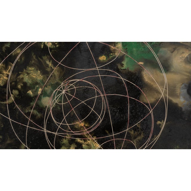 20th Century Belgian Artwork With Metal Frame For Sale - Image 16 of 18