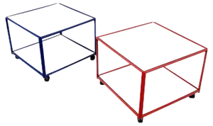 Mid-Century Modern ​​Italian Coffee Tables by Alias, 1980s, Set of 2