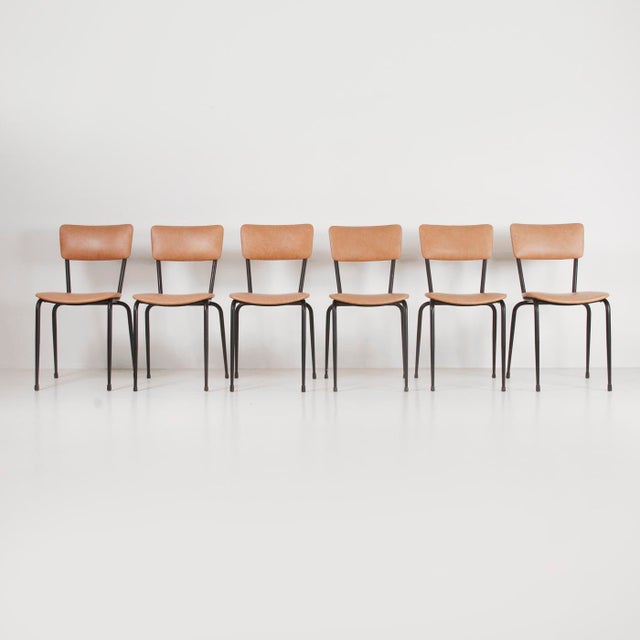 Six Chairs Produced by Doro Cuneo in the 1960s, Set of 6 For Sale - Image 3 of 12