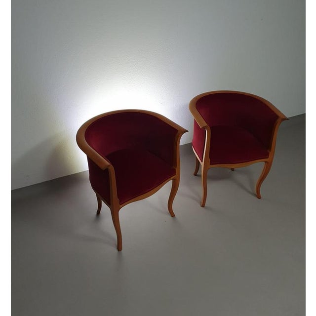 2 x Otilia ceccotti collezioni armchairs. This piece is attributed to the mentioned designer/maker. It has no attribution...