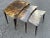 Mid-Century Italian Modern Goatskin Nesting Tables attributed to Aldo Tura, 1967, Set of 3 For Sale - Image 3 of 11