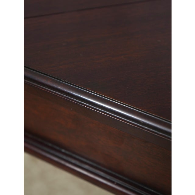 Henkel Harris Mahogany Octagonal Occasional Table For Sale - Image 9 of 18