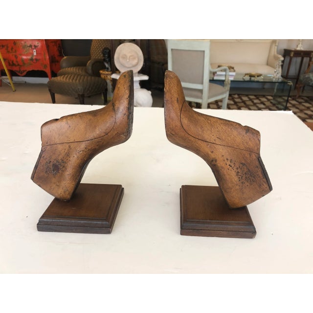 19th Century Shoe Mold Bookends - a Pair For Sale - Image 10 of 10