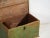 Rustic Antique Green Chest, 1839 For Sale - Image 3 of 10