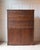 Early 20th Century Italian Wooden Filing Cabinet with Tambour Door For Sale - Image 15 of 18