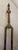 Up for sale is a nice pair of rare antique 18th century wrought iron and brass English fireplace tongs. The arms are...