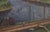 1970s 1970s Industrial Landscape Oil Painting, Ukrainian Art (60-93) For Sale - Image 5 of 6