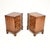 Antique Burr Walnut Bedside Chests, 1930, Set of 2 For Sale - Image 3 of 10