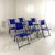 Set of 6 Sinus dining chairs by Karl Friedrich Förster for his own company KFF, Germany. Very special designed chairs,...