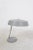 Gray Grey Table Lamp with Chrome Parts, 1960s For Sale - Image 8 of 8